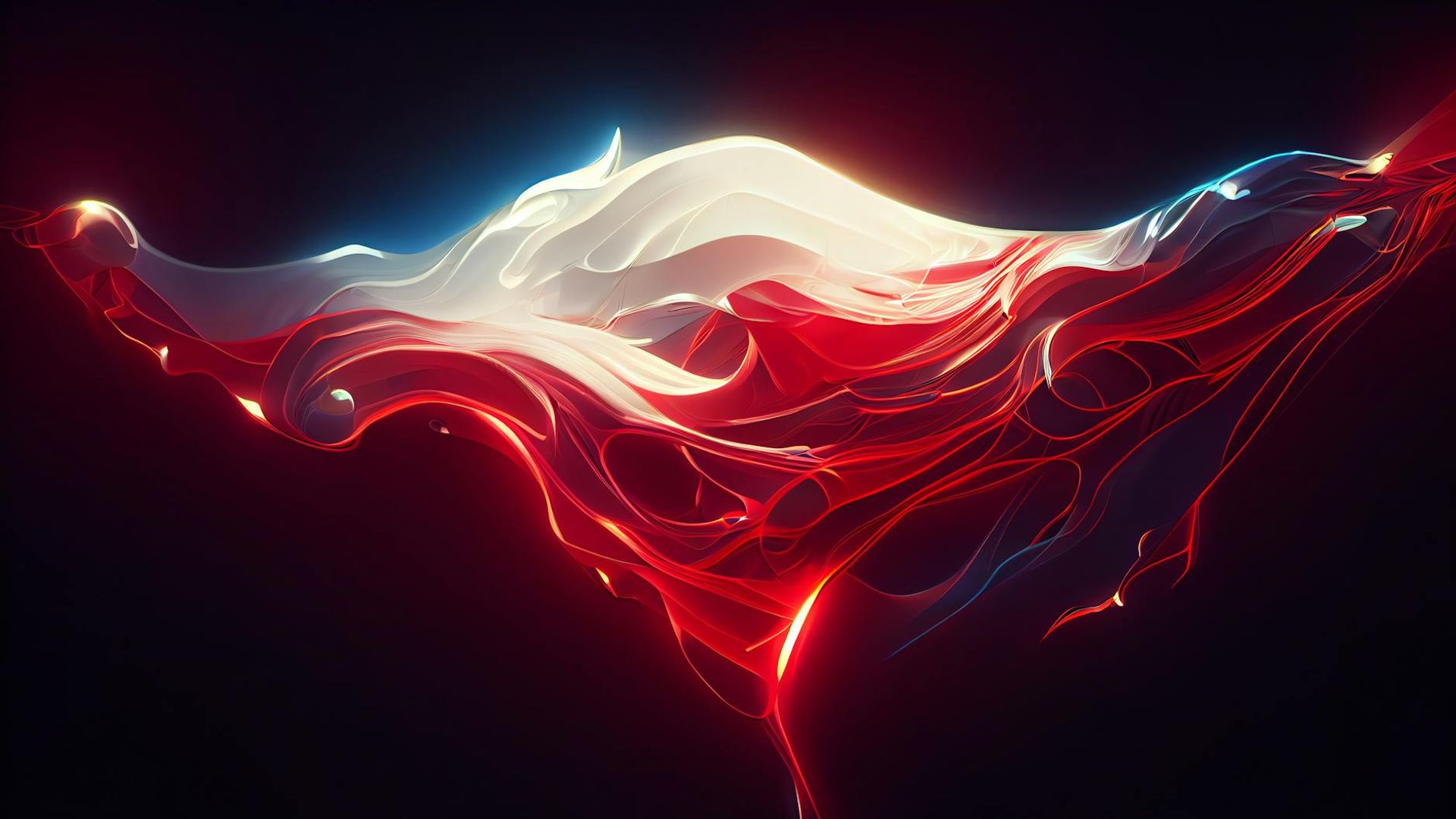 Abstract background with subtle energy lines in cyan on a deep teal base.